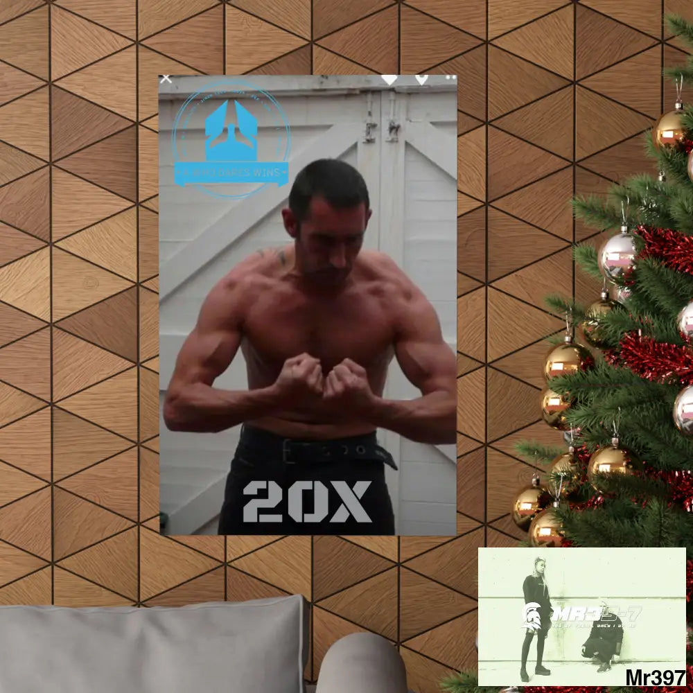 The original A Who Dares Wins Matte Vertical Posters Poster