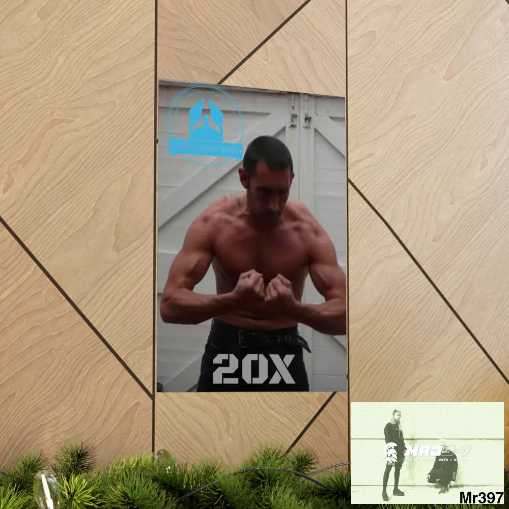 The original A Who Dares Wins Matte Vertical Posters Poster