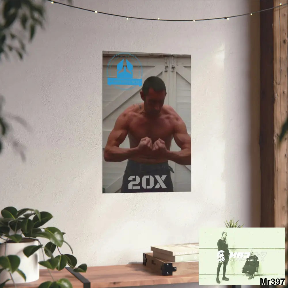 The original A Who Dares Wins Matte Vertical Posters Poster