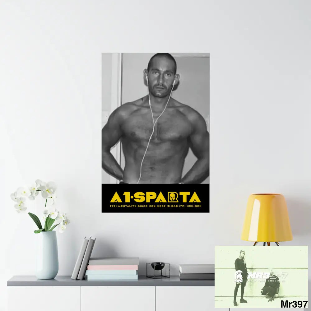 The original A1-Sparta Matte Vertical Posters 27’’ x 40’’ / Matte Poster