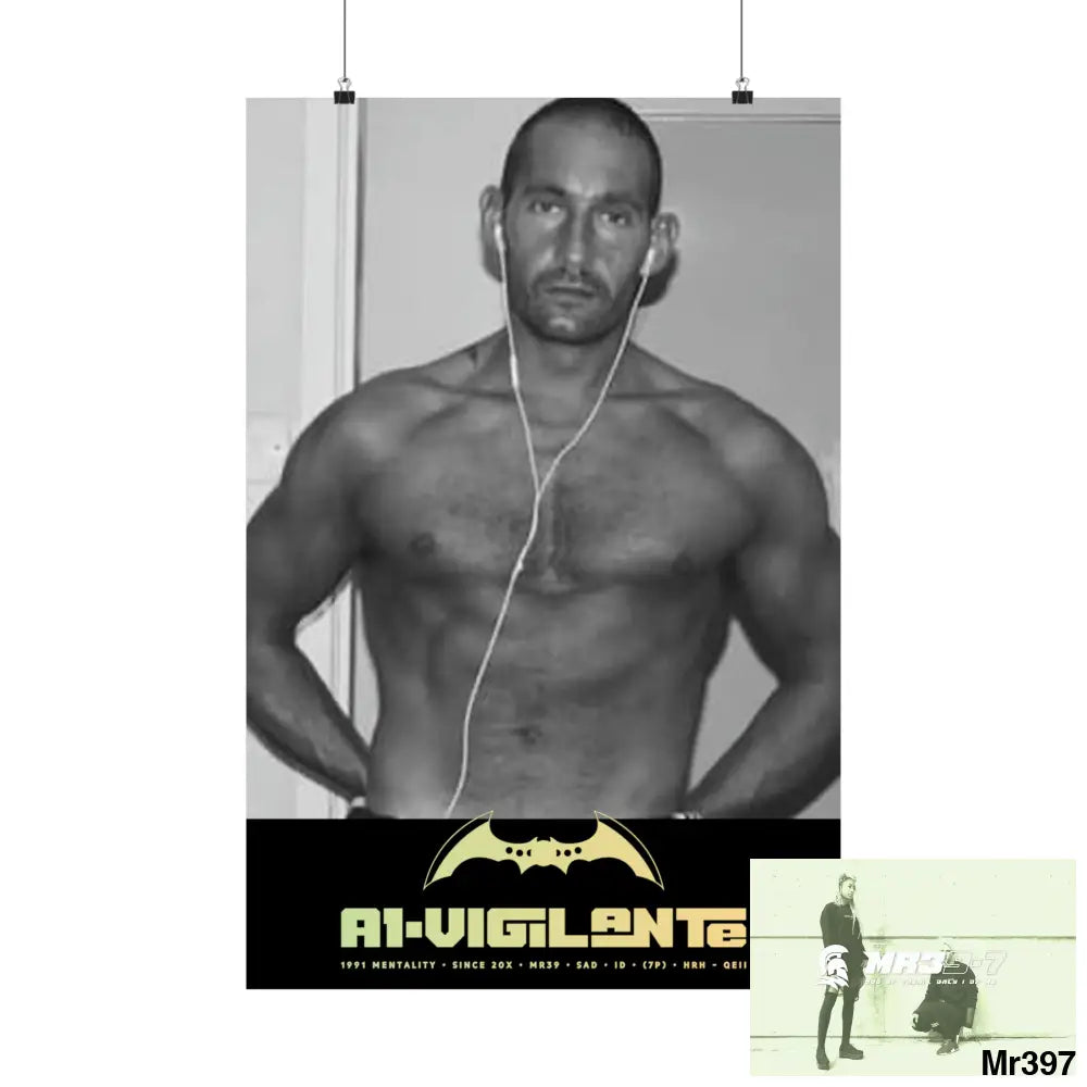 The original A1- Vigilante 20X Matte Vertical Posters 20″ x 30″ / Matte Poster