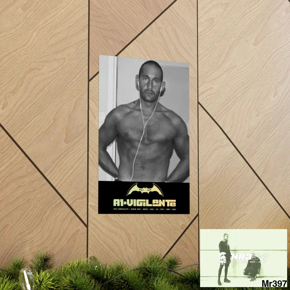 The original A1- Vigilante 20X Matte Vertical Posters Poster