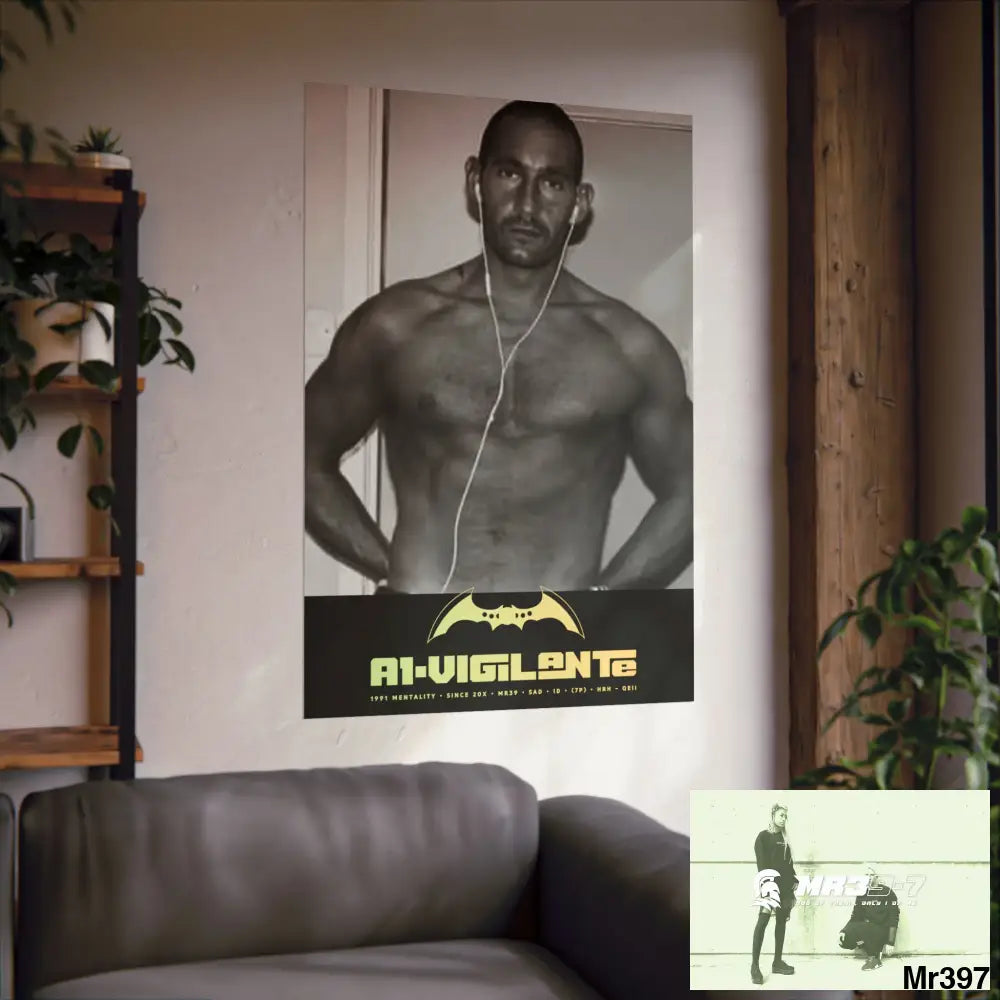The original A1- Vigilante 20X Matte Vertical Posters Poster
