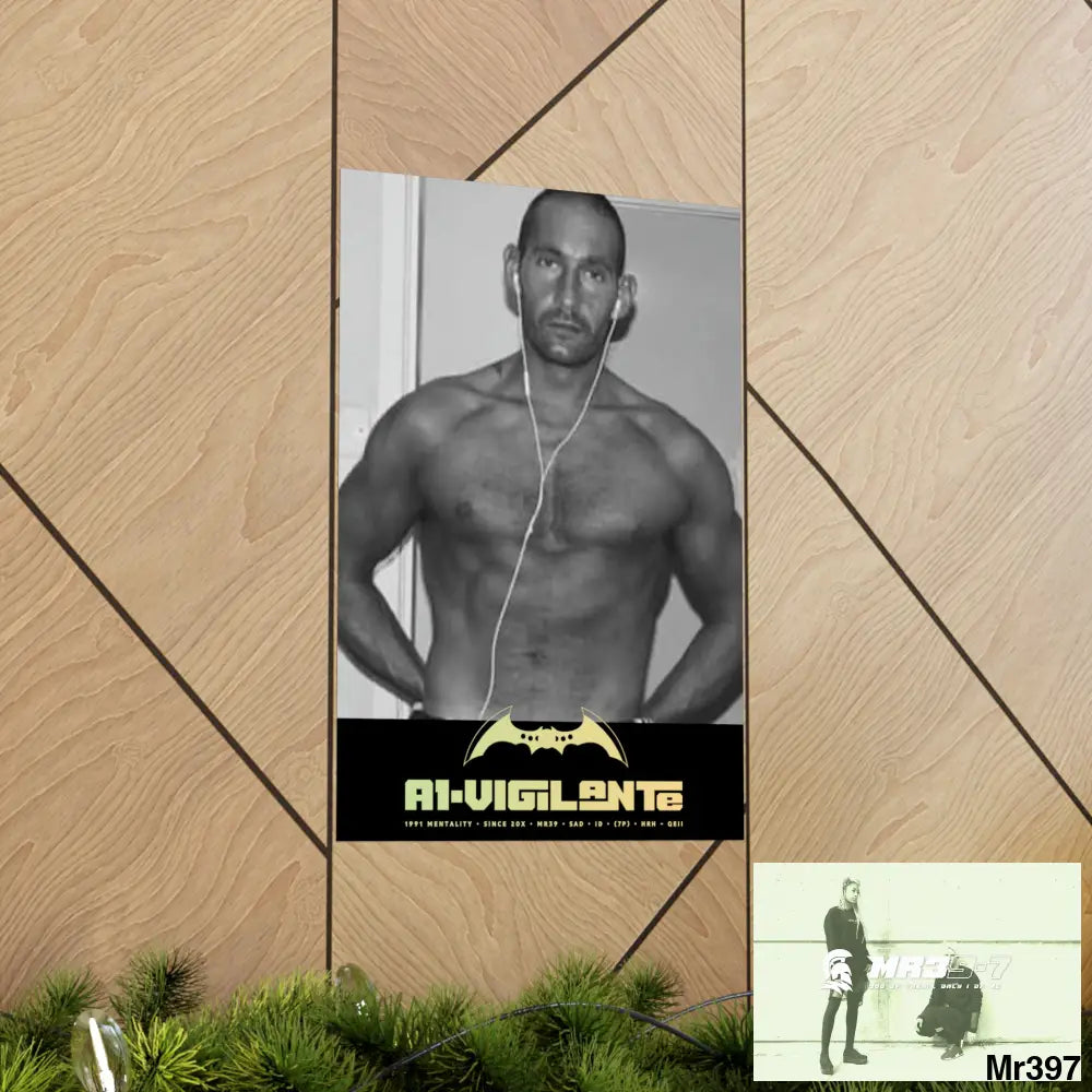 The original A1- Vigilante 20X Matte Vertical Posters Poster