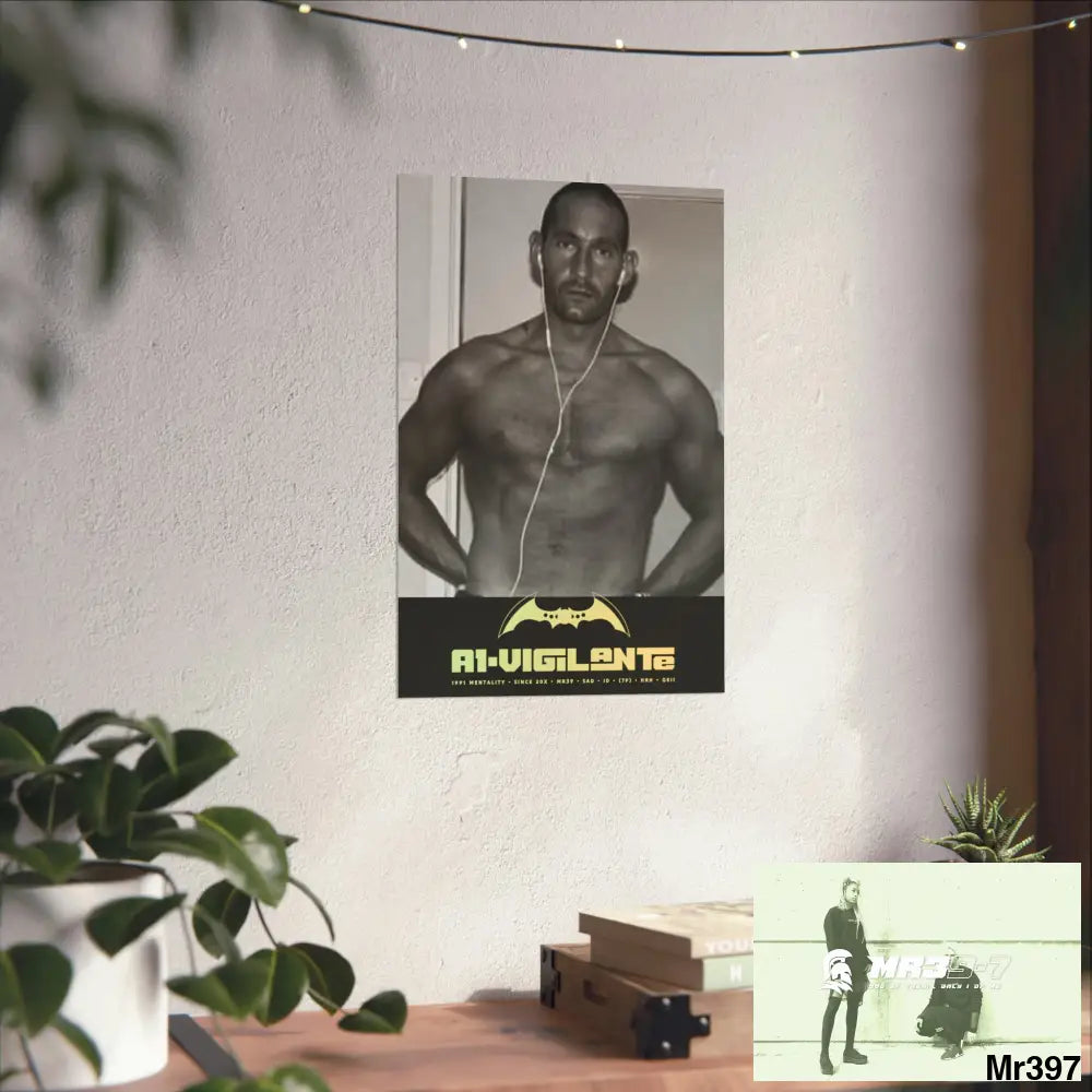 The original A1- Vigilante 20X Matte Vertical Posters Poster