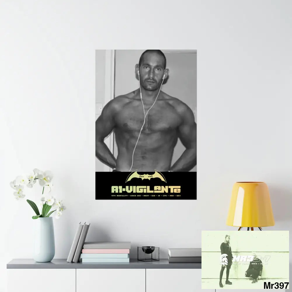 The original A1- Vigilante 20X Matte Vertical Posters Poster