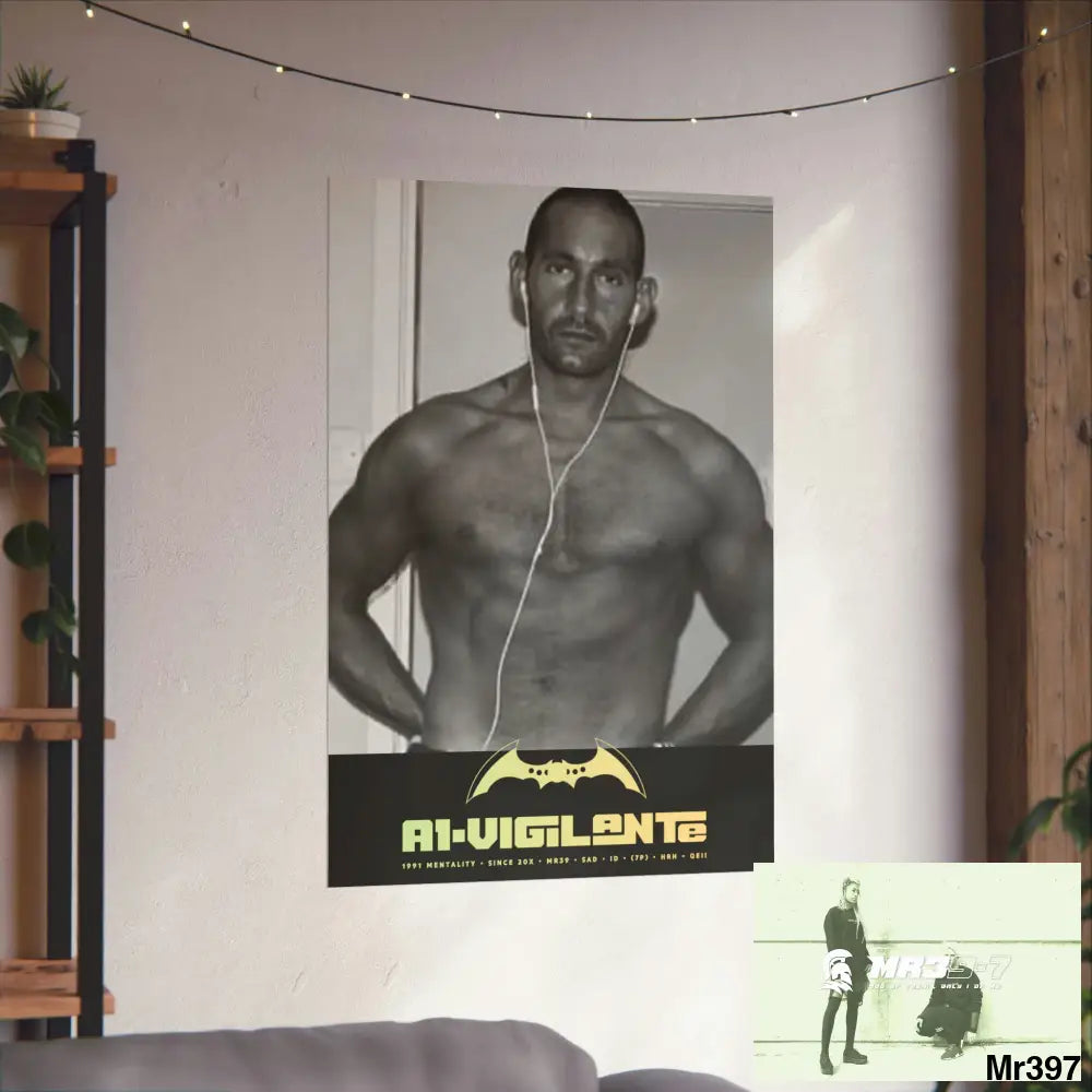 The original A1- Vigilante 20X Matte Vertical Posters Poster