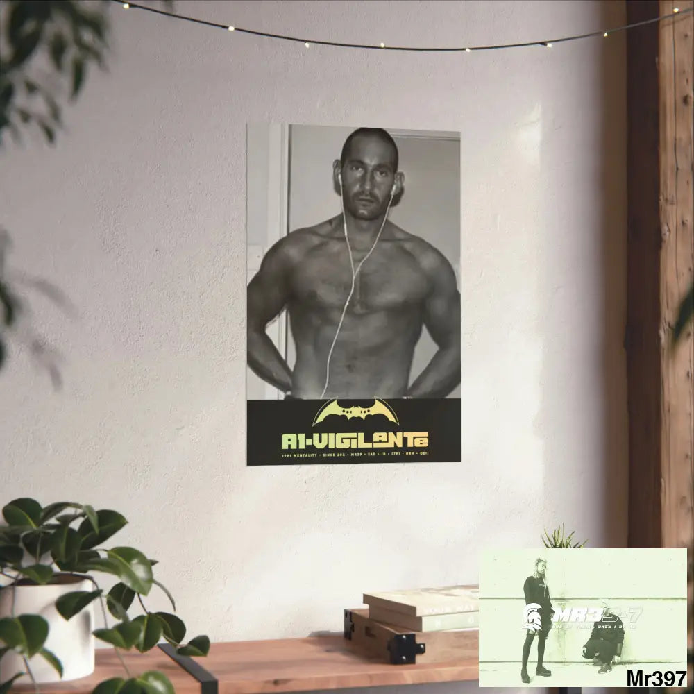 The original A1- Vigilante 20X Matte Vertical Posters Poster