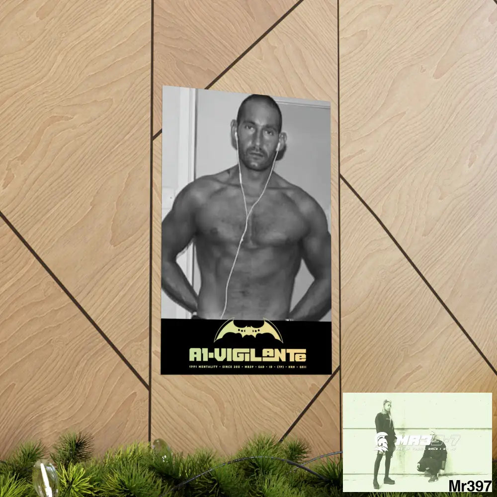 The original A1- Vigilante 20X Matte Vertical Posters Poster