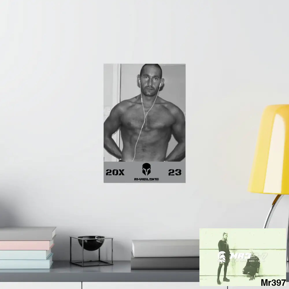 The original A1-Vigilante Sparta Matte Vertical Posters 11’’ x 16’’ / Matte Poster