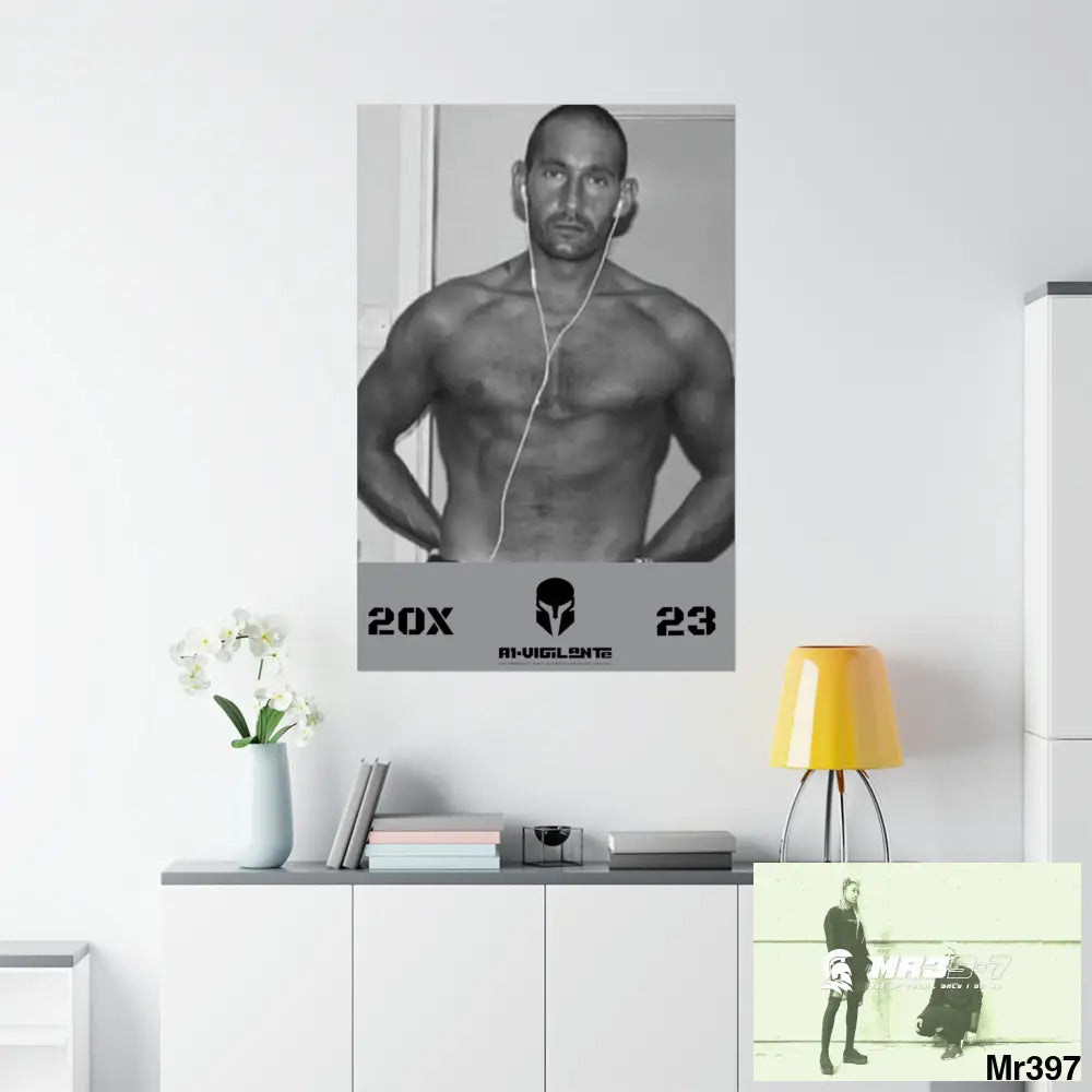 The original A1-Vigilante Sparta Matte Vertical Posters 36’’ x 54’’ / Matte Poster