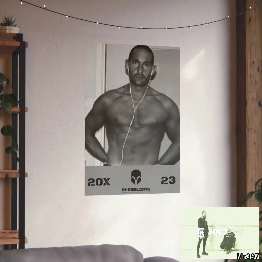 The original A1-Vigilante Sparta Matte Vertical Posters Poster