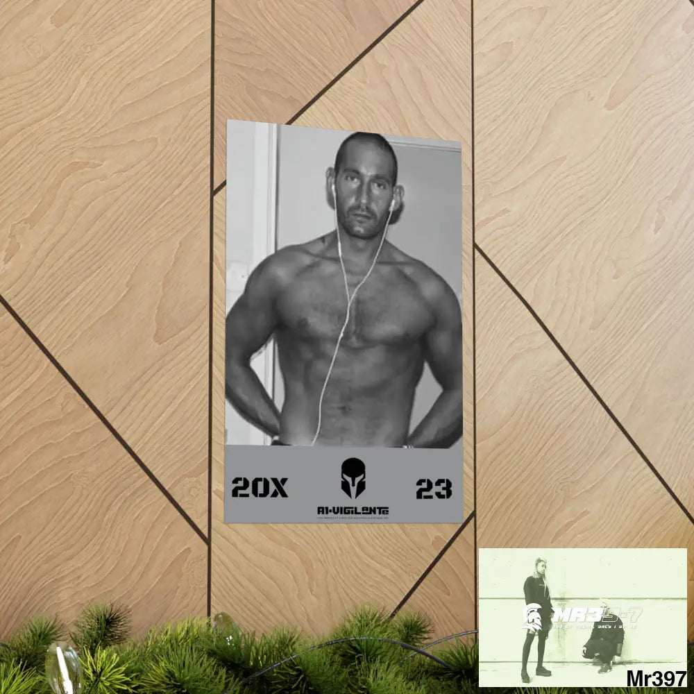 The original A1-Vigilante Sparta Matte Vertical Posters Poster