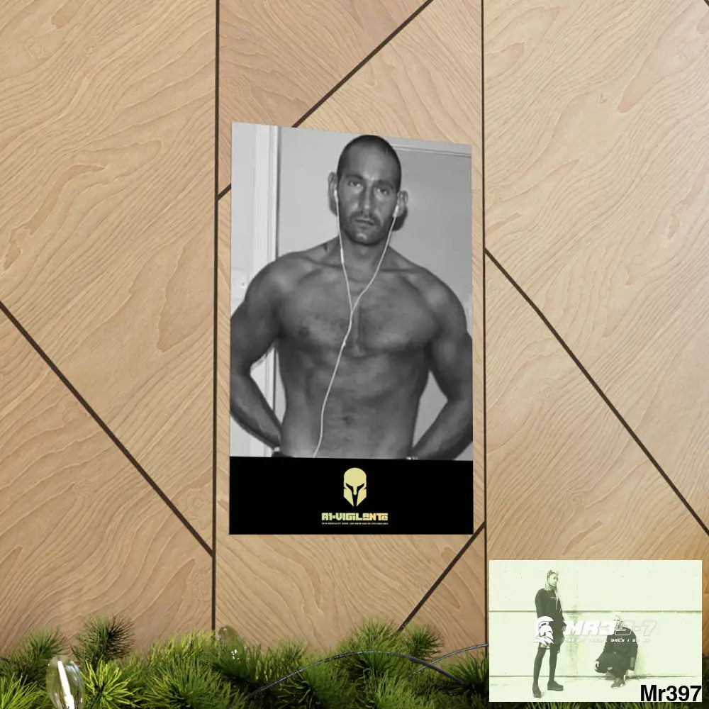 The original A1-Vigilante Sparta Matte Vertical Posters Poster