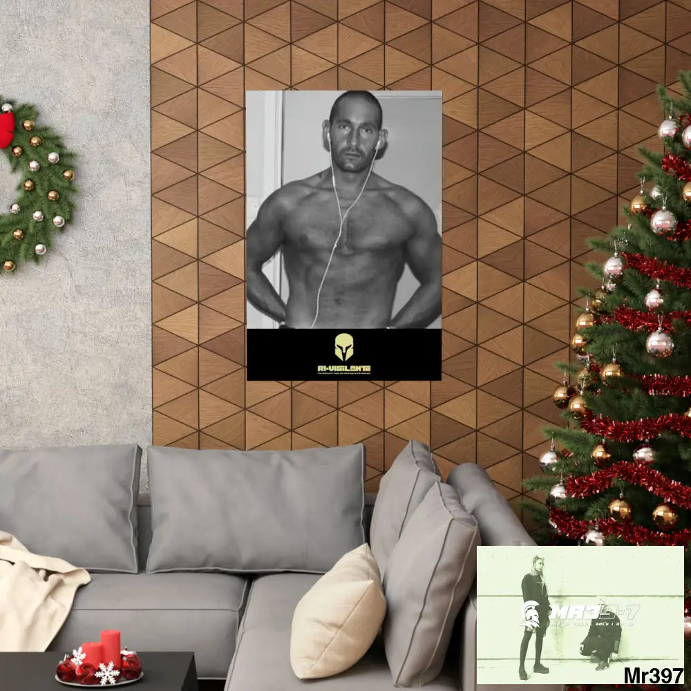 The original A1-Vigilante Sparta Matte Vertical Posters Poster