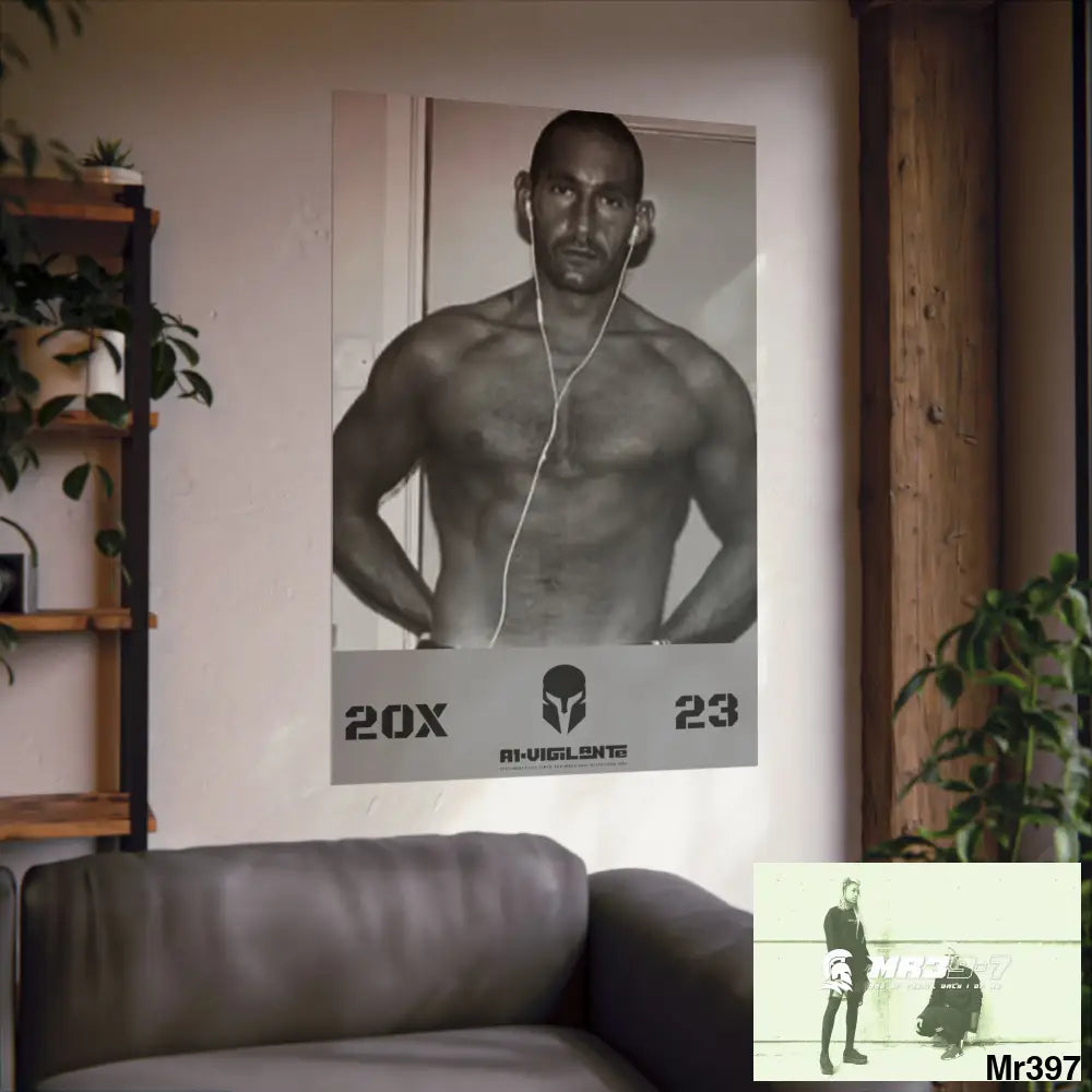 The original A1-Vigilante Sparta Matte Vertical Posters Poster