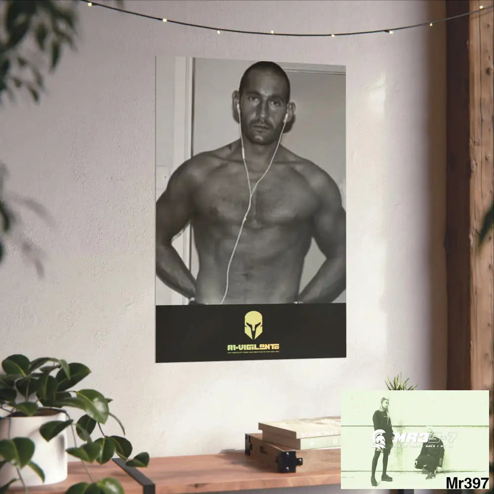 The original A1-Vigilante Sparta Matte Vertical Posters Poster