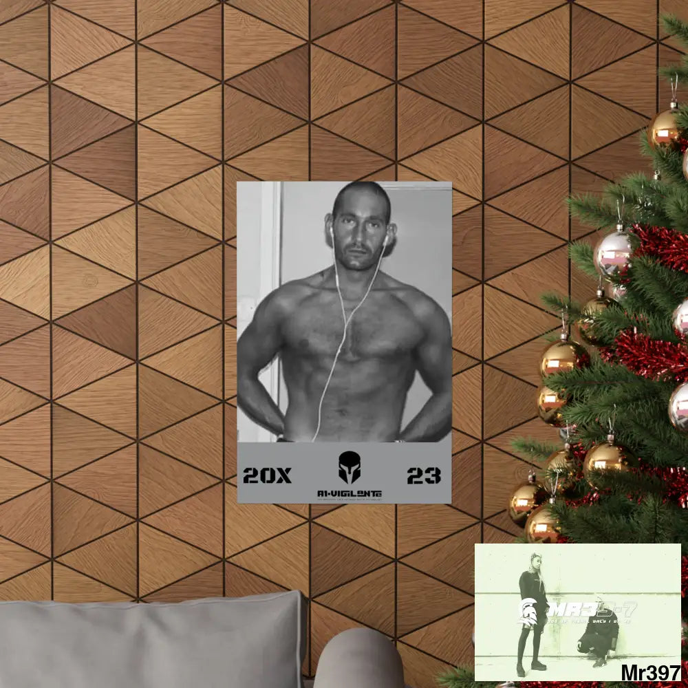 The original A1-Vigilante Sparta Matte Vertical Posters Poster