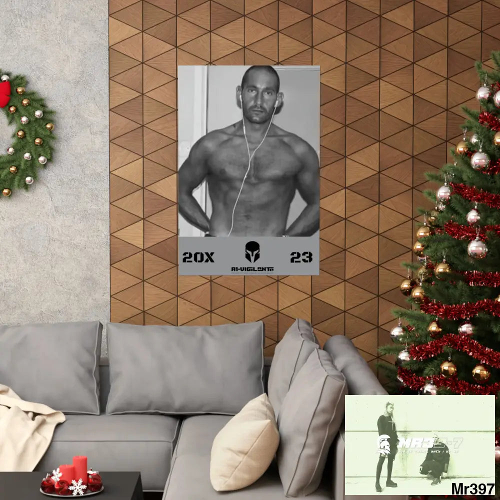 The original A1-Vigilante Sparta Matte Vertical Posters Poster