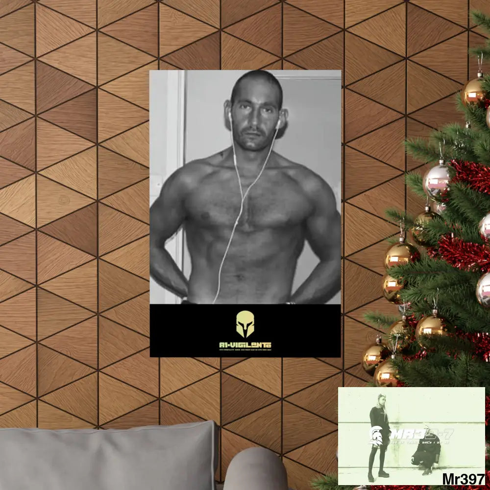 The original A1-Vigilante Sparta Matte Vertical Posters Poster