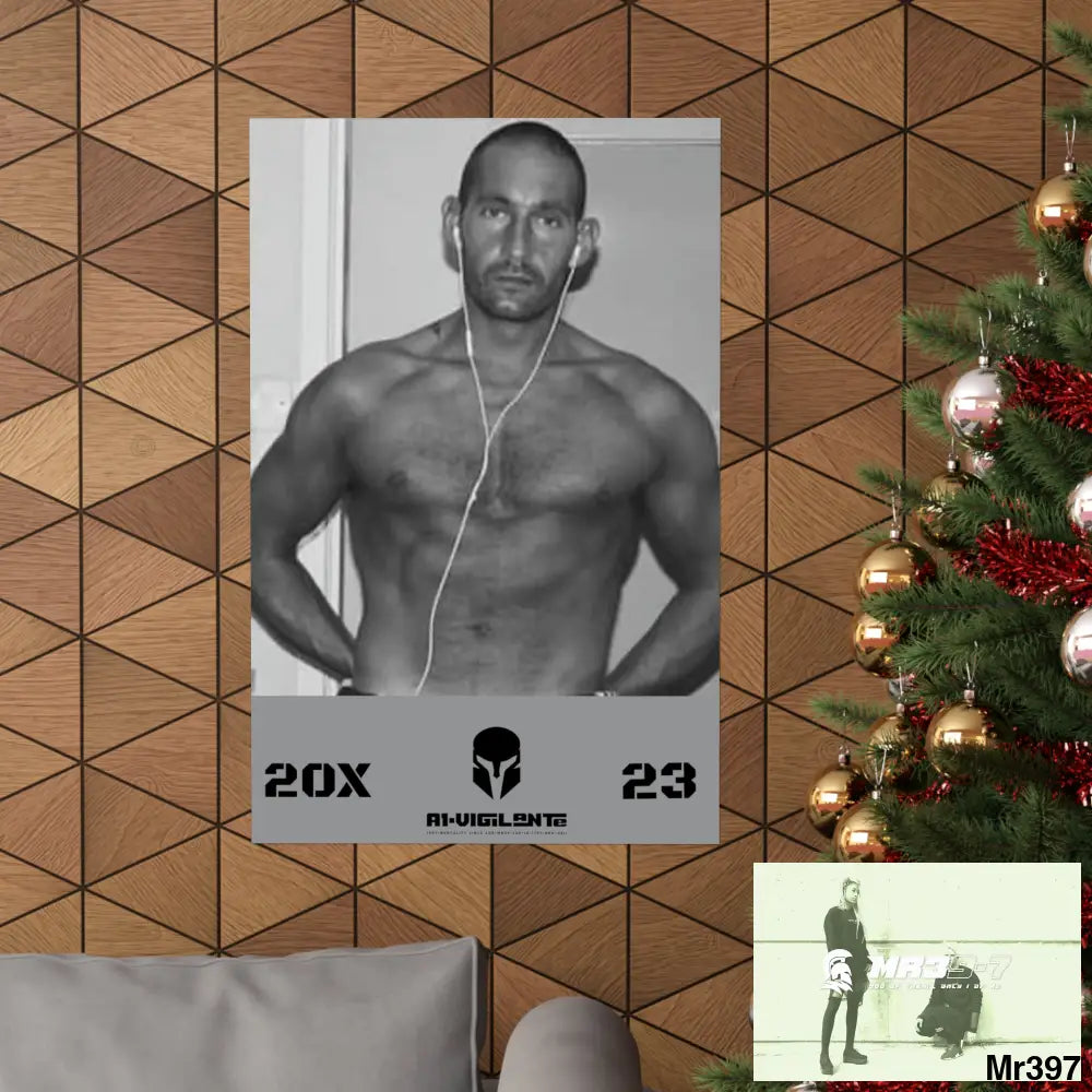 The original A1-Vigilante Sparta Matte Vertical Posters Poster