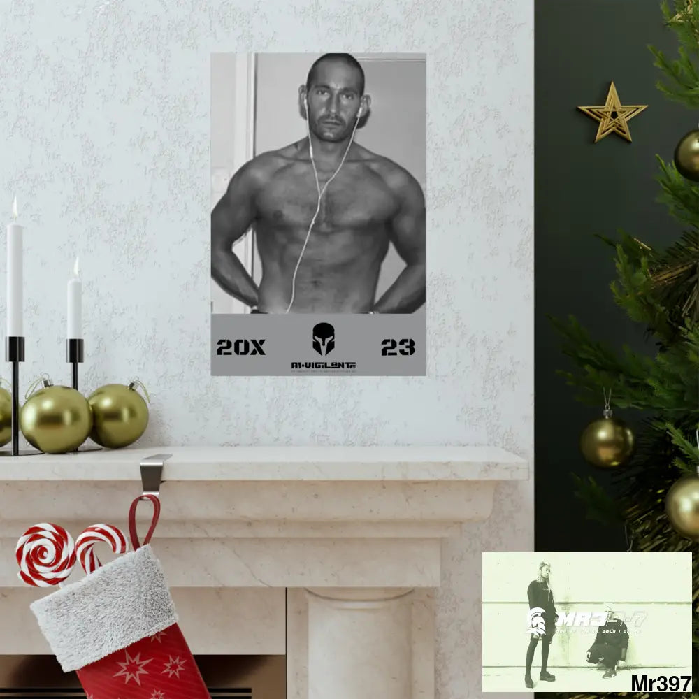 The original A1-Vigilante Sparta Matte Vertical Posters Poster