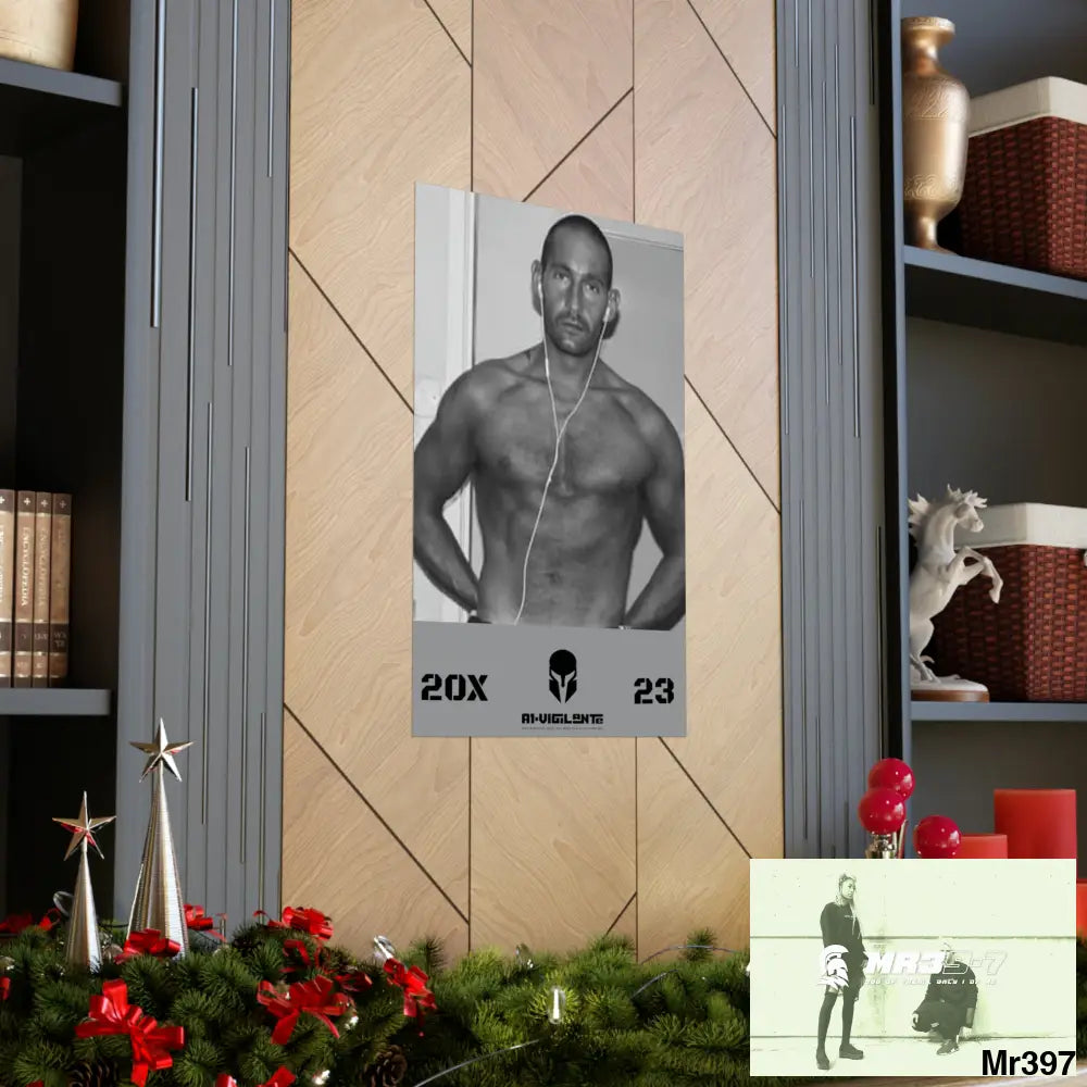 The original A1-Vigilante Sparta Matte Vertical Posters Poster