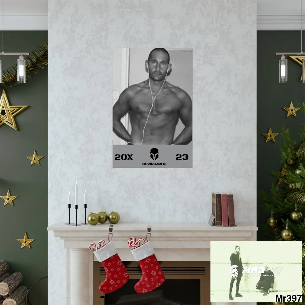 The original A1-Vigilante Sparta Matte Vertical Posters Poster