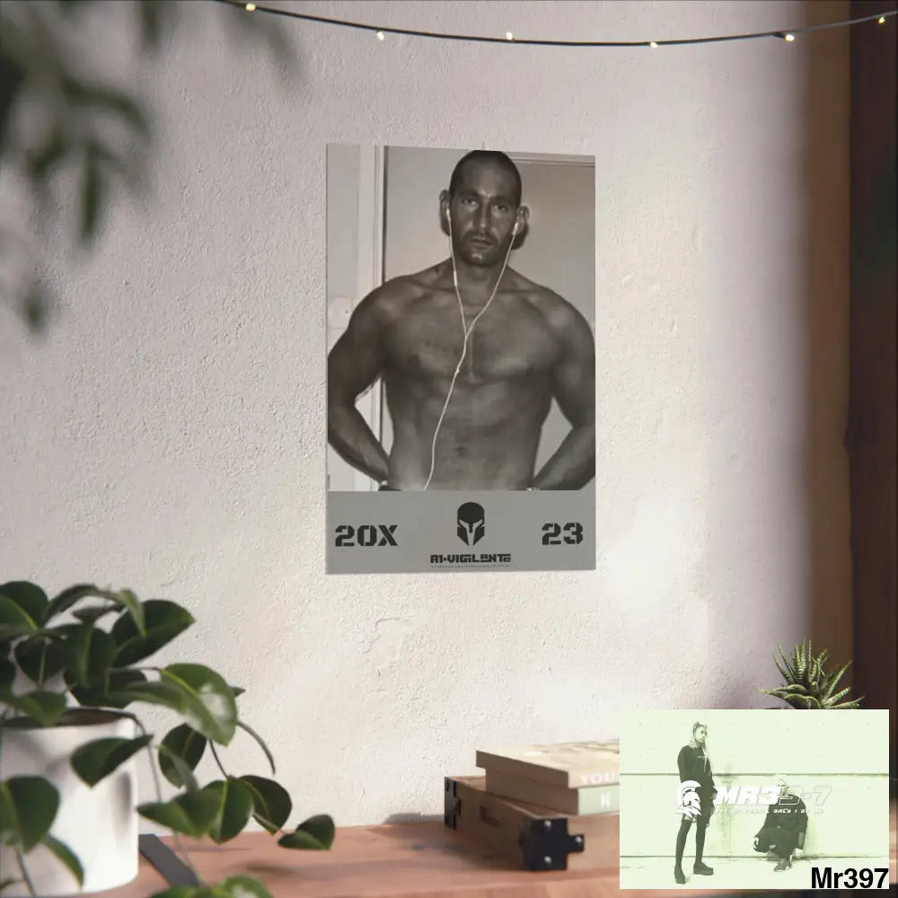 The original A1-Vigilante Sparta Matte Vertical Posters Poster