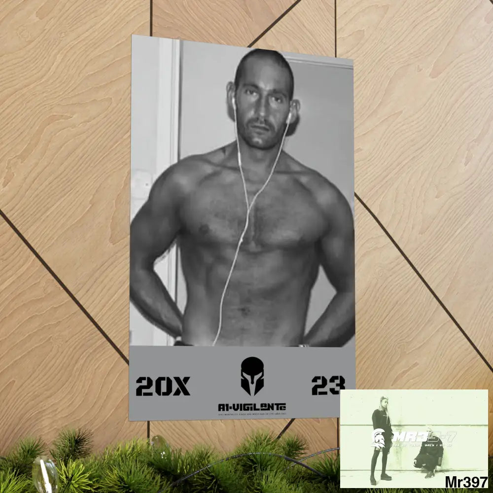 The original A1-Vigilante Sparta Matte Vertical Posters Poster