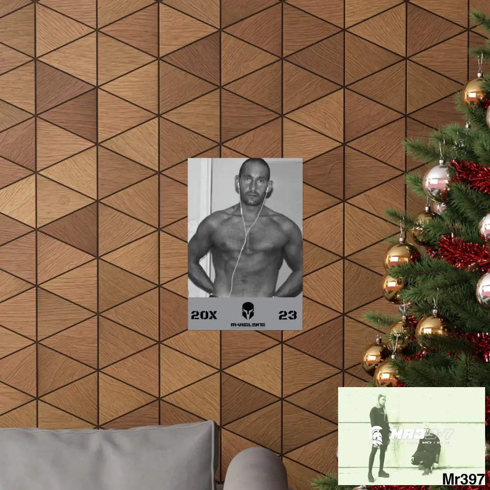 The original A1-Vigilante Sparta Matte Vertical Posters Poster