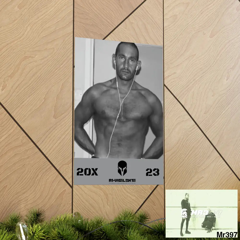 The original A1-Vigilante Sparta Matte Vertical Posters Poster