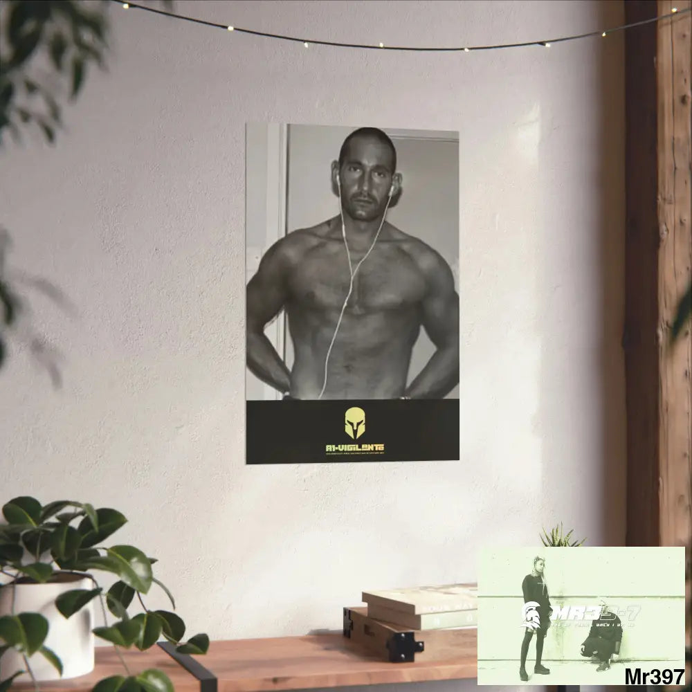 The original A1-Vigilante Sparta Matte Vertical Posters Poster