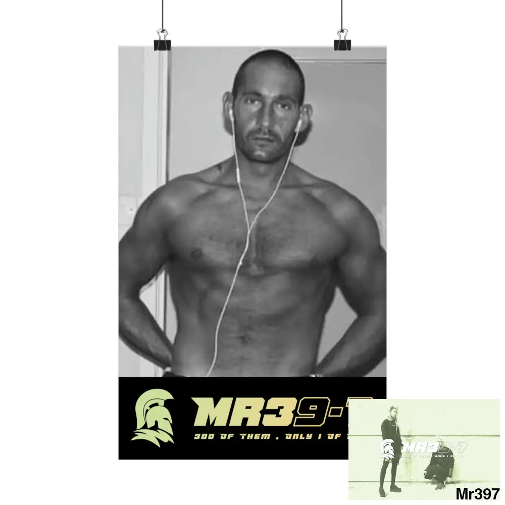 The original MR39-7 Matte Vertical Posters 11’’ x 17’’ / Matte Poster