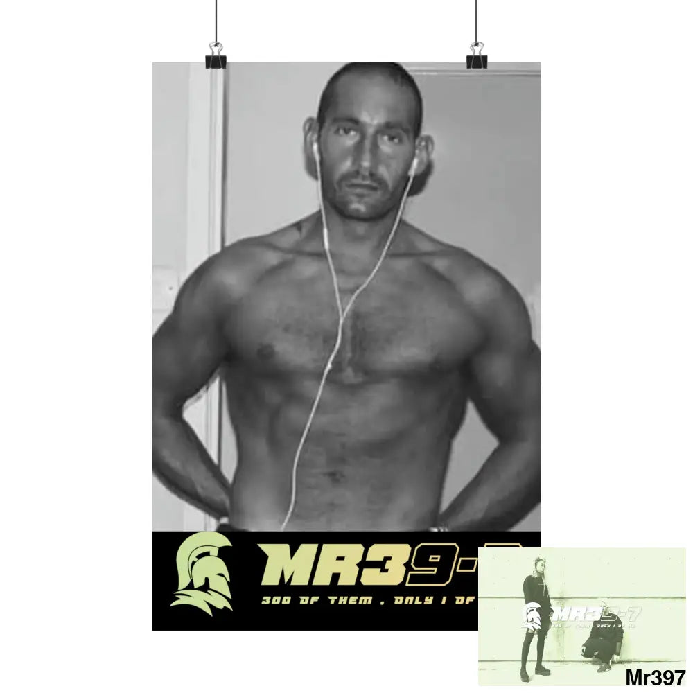 The original MR39-7 Matte Vertical Posters 13’’ x 19’’ / Matte Poster