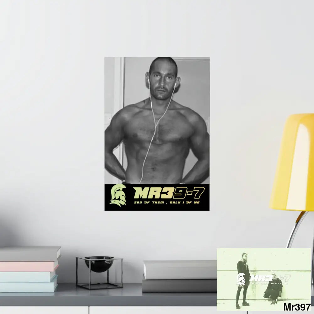 The original MR39-7 Matte Vertical Posters Poster