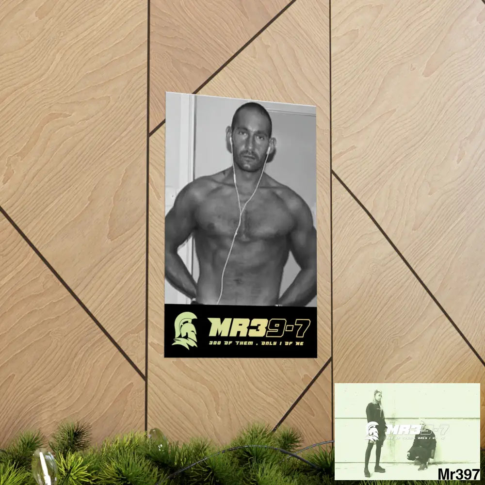 The original MR39-7 Matte Vertical Posters Poster