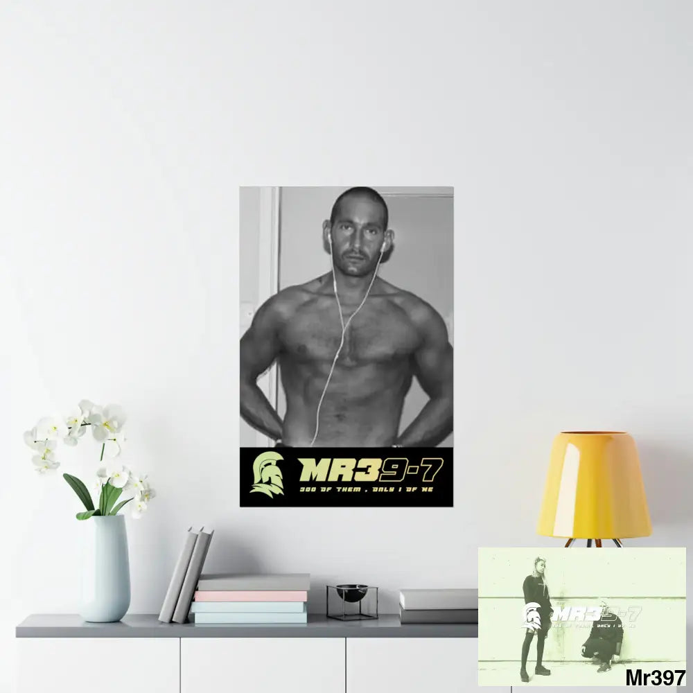 The original MR39-7 Matte Vertical Posters Poster