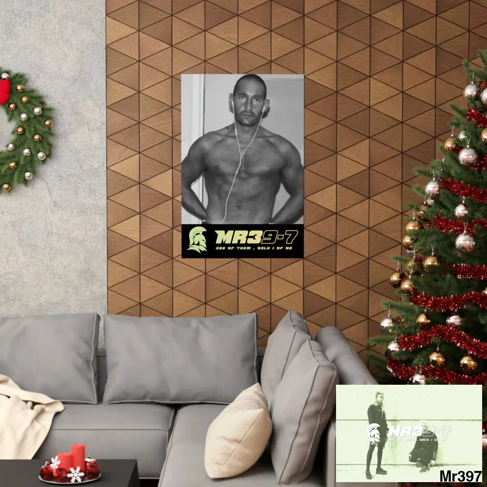 The original MR39-7 Matte Vertical Posters Poster