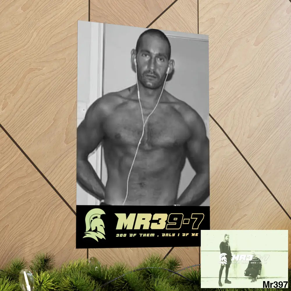 The original MR39-7 Matte Vertical Posters Poster