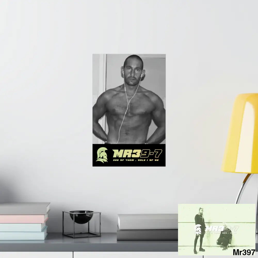 The original MR39-7 Matte Vertical Posters Poster