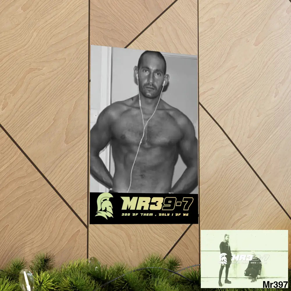 The original MR39-7 Matte Vertical Posters Poster