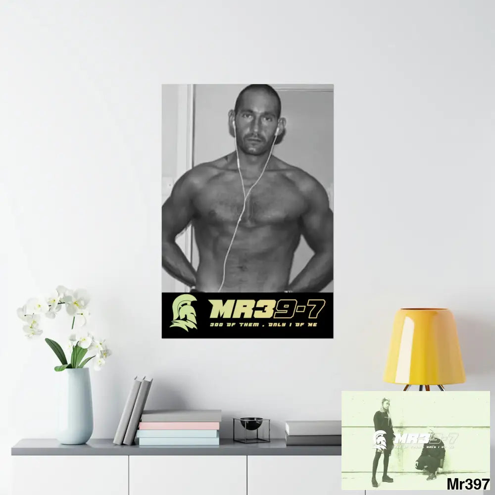 The original MR39-7 Matte Vertical Posters Poster