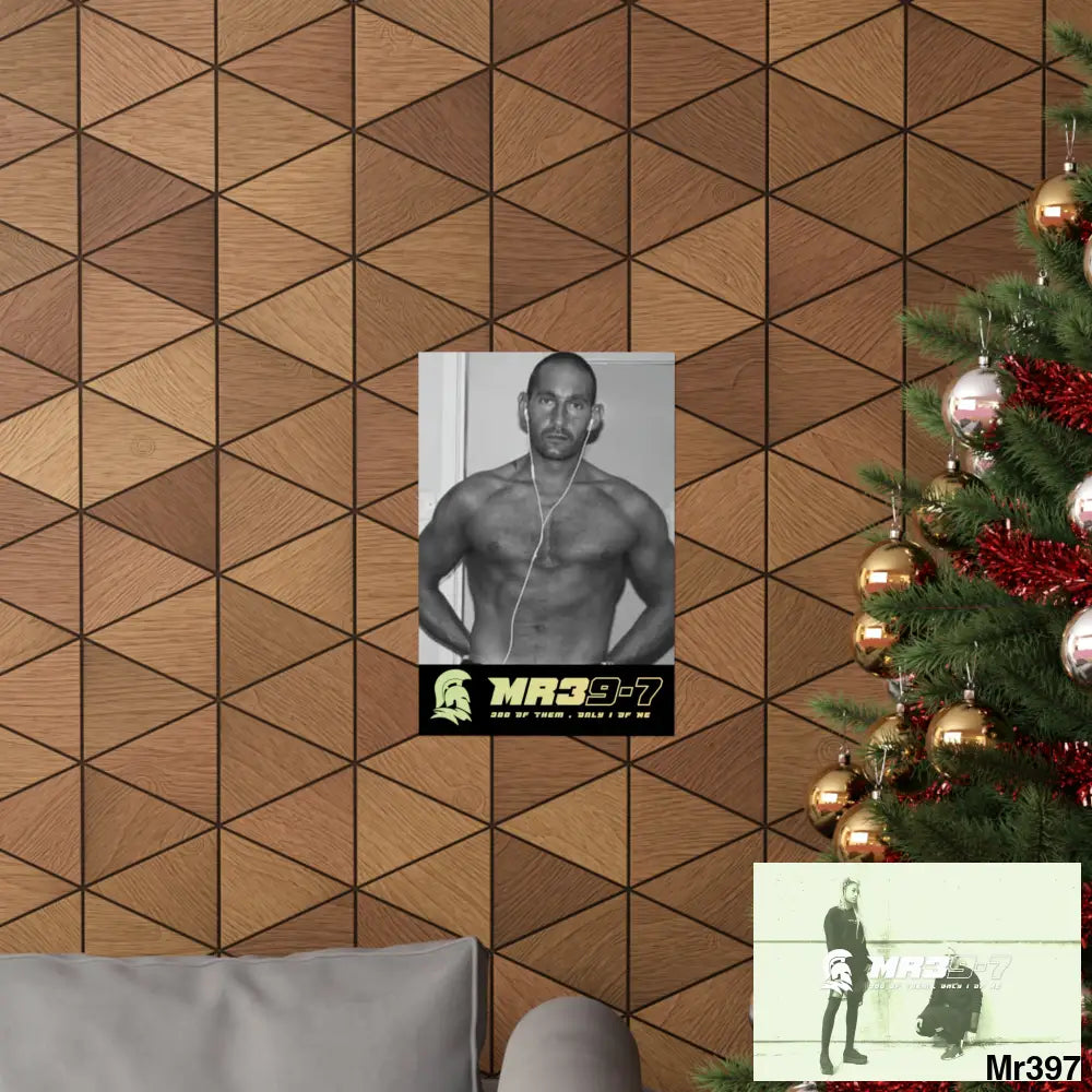 The original MR39-7 Matte Vertical Posters Poster