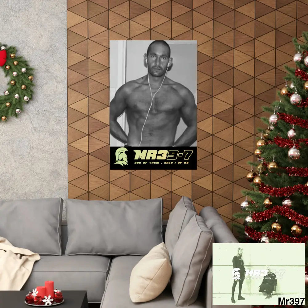 The original MR39-7 Matte Vertical Posters Poster