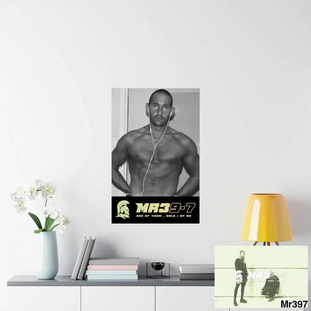 The original MR39-7 Matte Vertical Posters Poster