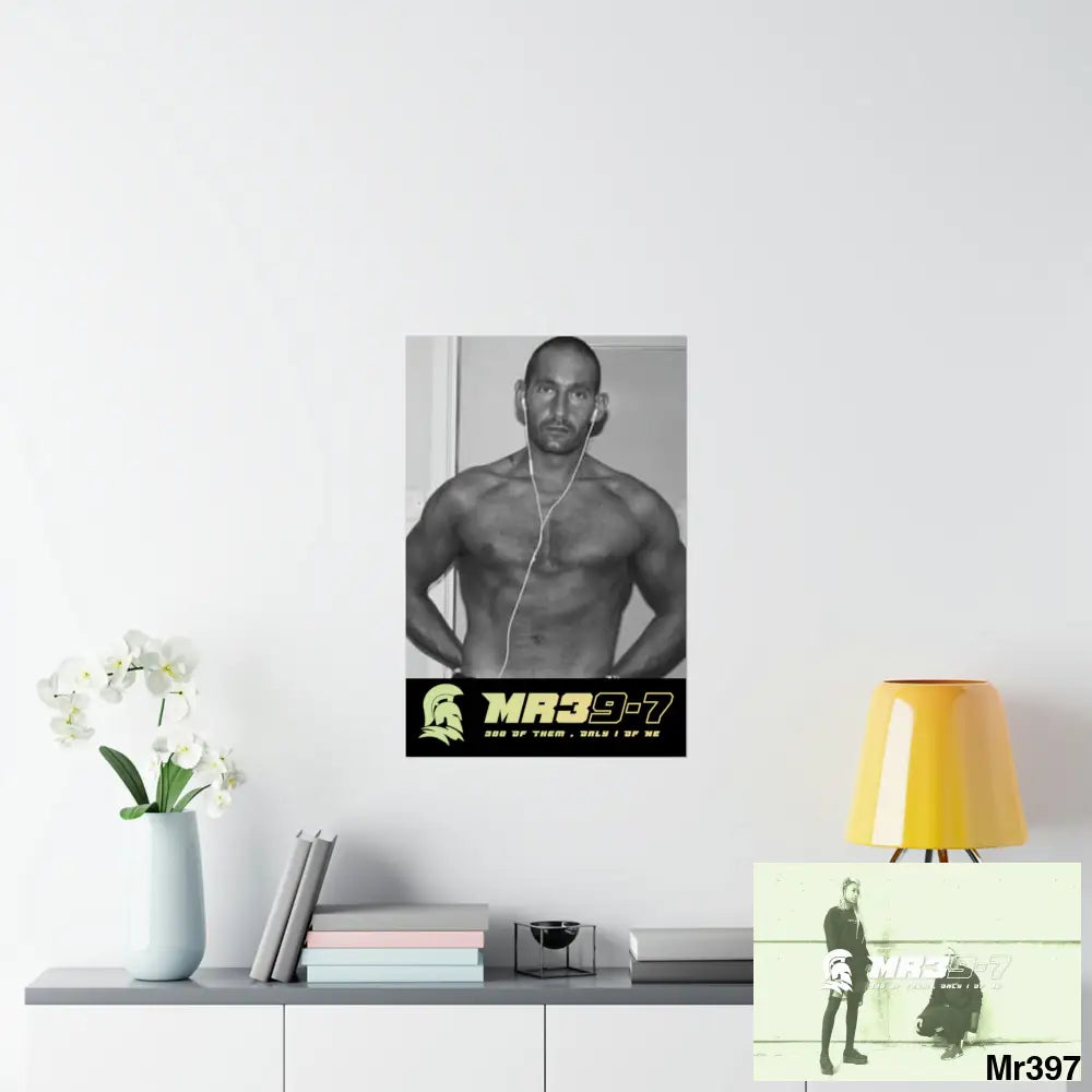 The original MR39-7 Matte Vertical Posters Poster