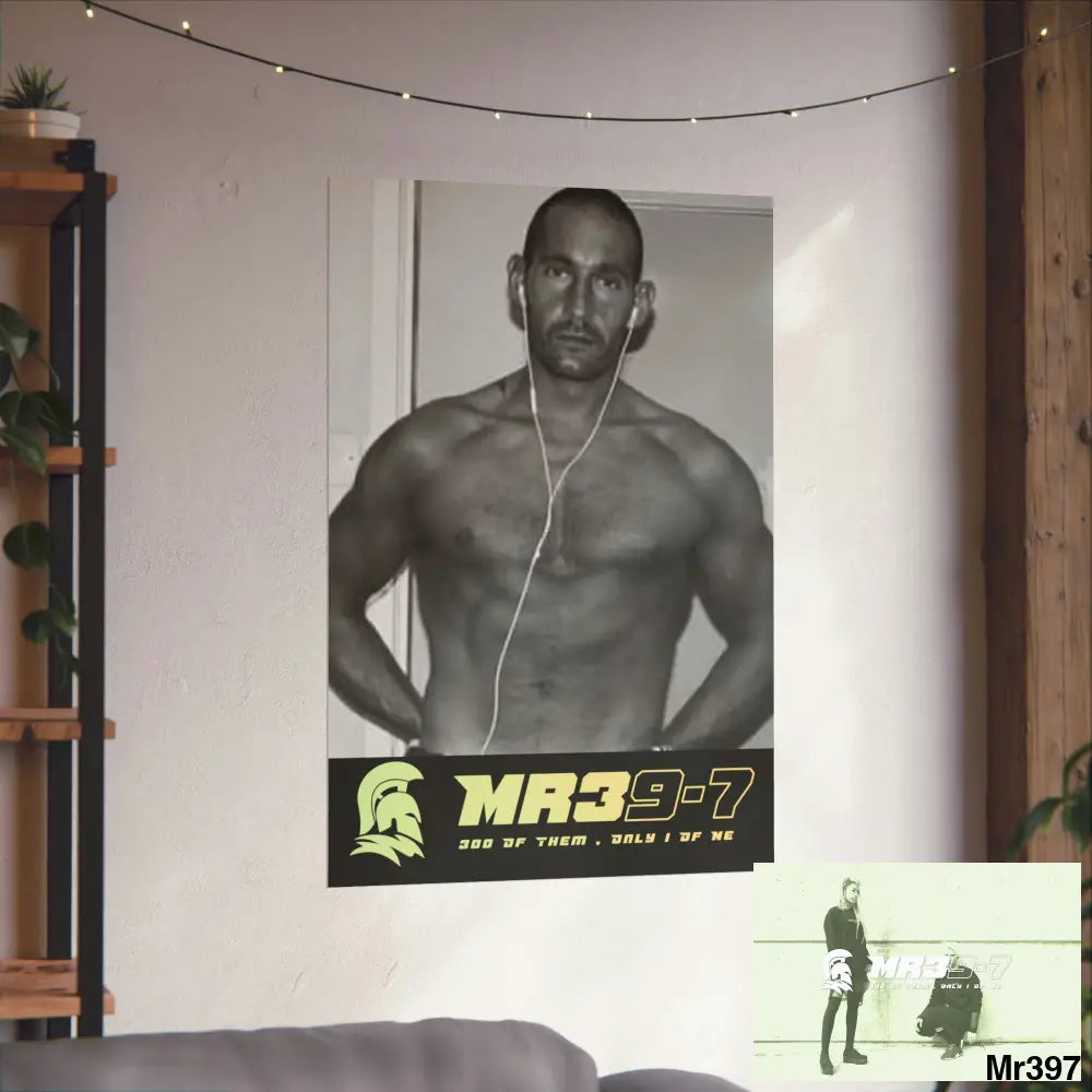 The original MR39-7 Matte Vertical Posters Poster