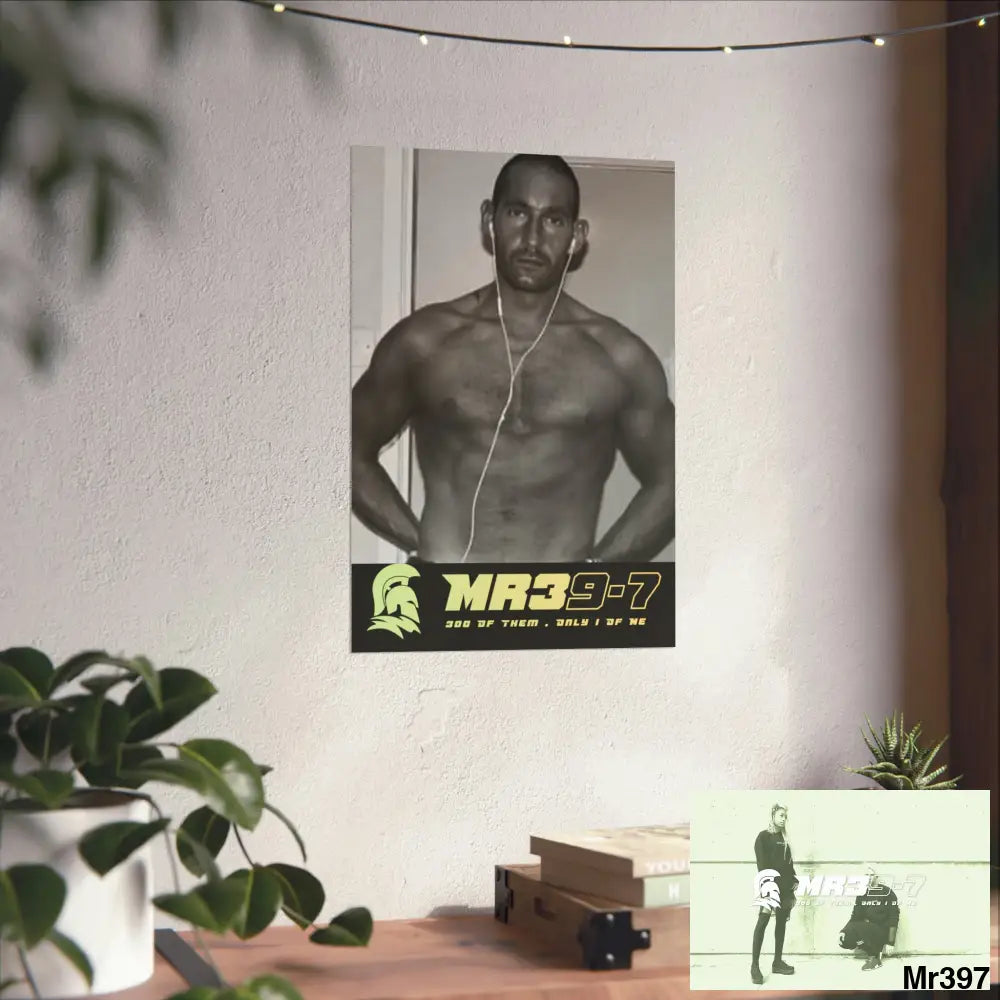 The original MR39-7 Matte Vertical Posters Poster