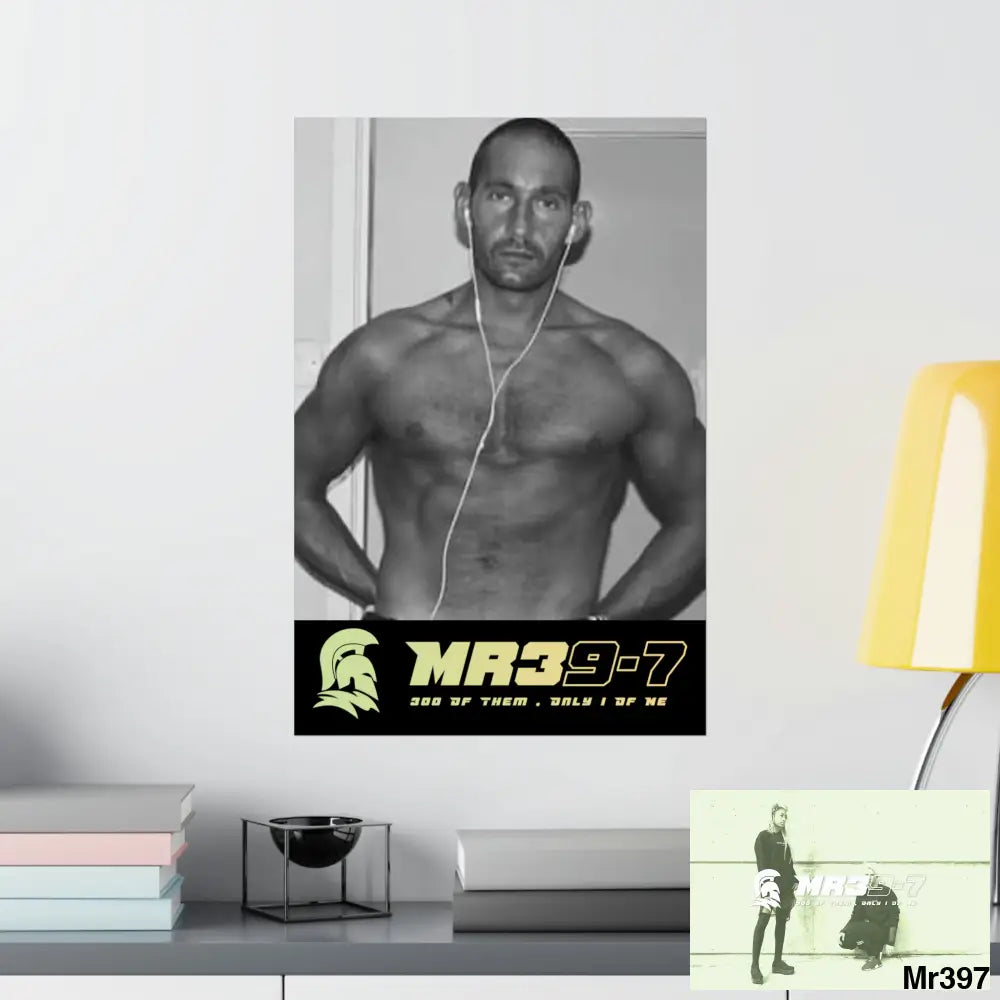 The original MR39-7 Matte Vertical Posters Poster